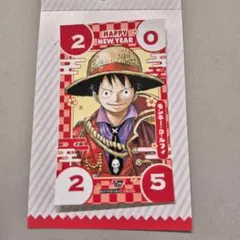 ジャンプショップ 梅田店限定 ミニブロマイド ワンピース ルフィ