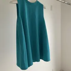 値下げ☆ノースリーブ チュニック ターコイズブルーのサムネイル
