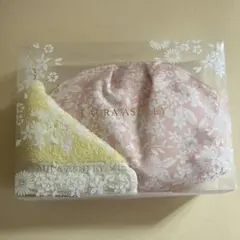 ローラアシュレイ タオルハンカチ ポーチセット
