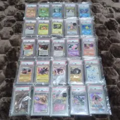 【引退品】フルコンプ ポケモンカード 25周年 プロモ PSA10