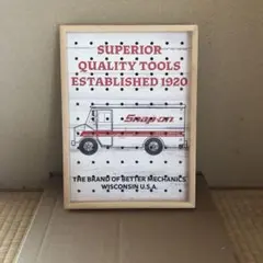 スナップオン　レア　木製ペグボード　新品　バン ハンドル付きアカシアの木製カッティングボード（まな板/カッティング その他
