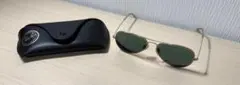 Ray-Ban アビエーターサングラス グリーンレンズ