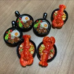 デコパーツ お料理　合計6個