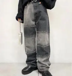 who'swhogallery リメイクライク デニムパンツ