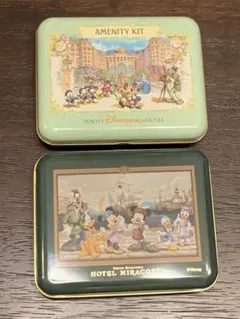 【非売品・おまけ付き】ディズニーランドホテル　ミラコスタ　アメニティ缶