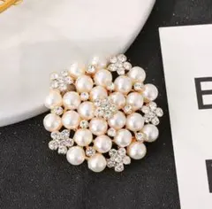 ブローチ　コサージュ　パールブローチ　卒園式　フォーマル　入園式　パール　真珠