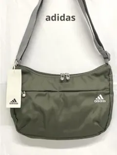 ［O5-51］未使用品 adidas ショルダーバッグ カーキ