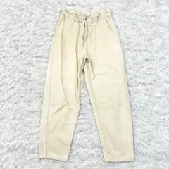 RETROGALLERレトロギャラリー テーパードパンツ F 綿 ホワイト