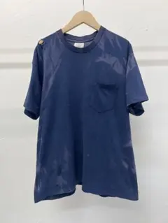 80s ポケT ネイビー フェード　ダメージ ボロ