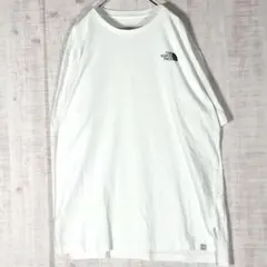 希少サイズ✨️ノースフェイス Tシャツ ルーズフィット ビッグサイズ 白 3XL