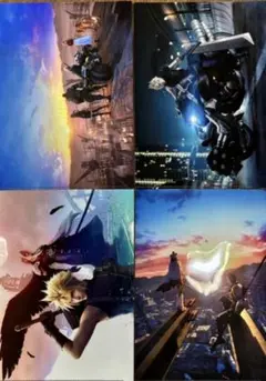 ファイナルファンタジーVII クリアファイル4種類