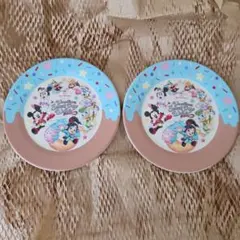 ディズニー　ヴァネロペ　パルパルーザ　スーベニア　プレート2枚セット