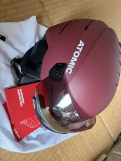 ATOMIC スキー ヘルメット Sサイズ(51-55cm)