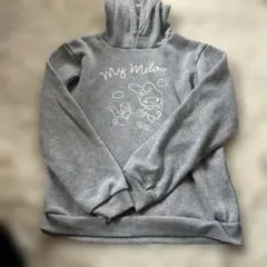 My Melody グレー フード付きパーカー