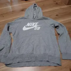 NIKE SB パーカー グレー M