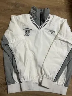 Callaway ゴルフジャケット LL ホワイト/グレー