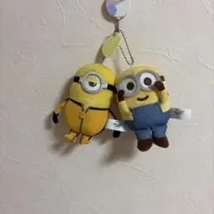 ミニオンズ マスコット キーチェーン 2体セット