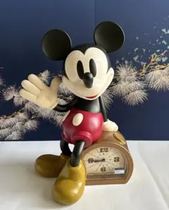美品 精工クロック　ディズニータイムミッキーマウス おしゃべり時計 動作確認済