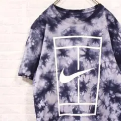NIKE COURT スウォッシュロゴ タイダイ Tシャツ ナイキコート テニス