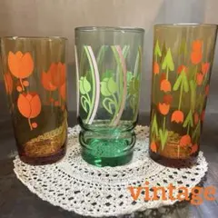 good earth 孔雀柄グラス4本セット - メルカリ