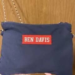 BEN DAVIS ショルダーバッグ サコッシュ ネイビーのサムネイル