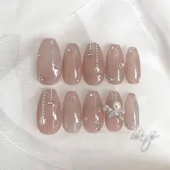 繰り返し使えるネイルチップ ⌇﻿ サイズオーダー