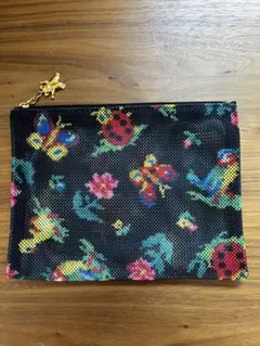 未使用 FEILER ハイジ　メッシュ転写プリントポーチ