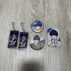 A3! 月岡紬 缶バッジ アクキー