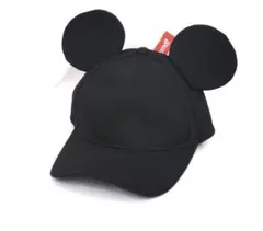 ディズニー ミッキー Smiles all around! キャップ帽子 耳付き