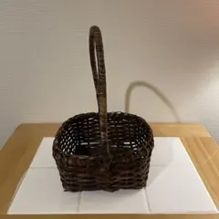 【ヴィンテージ】✴︎ハンドル付きバスケットA✴︎