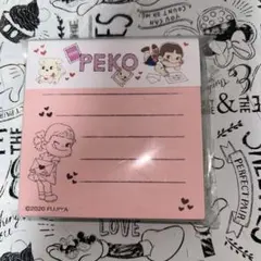 ペコちゃん　イッツデモ　カラー付箋　メモ　新品