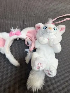 ディズニー　マリーちゃん　カチューシャ&ショルダー　セット