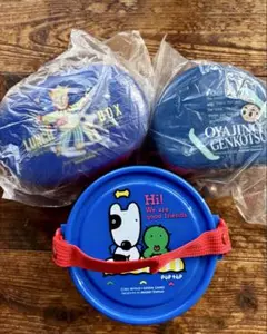 미스터 도넛 미스도 도시락 3개 세트 레트로 캐릭터