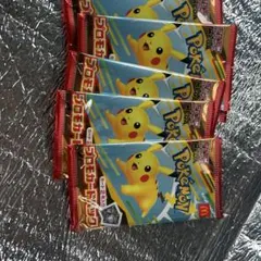 マクドナルドハッピーセット　ポケモンカード　　MEGA 未開封品　5パック