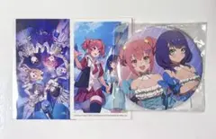 ユメステ ワールドダイスター ワーダイ 鳳ここな 静香 缶バッジ チェキ 特典