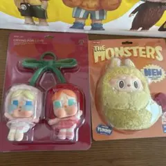 Popmart THE MONSTERS LABUBU 2点セット POP MART LABUBU THE MONSTERS ぬいぐるみ 2体セット POPMART