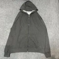 【R555】 Champion ジップアップ パーカー サイズ3XL グレー