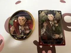 家庭教師ヒットマンREBORN カミアニくじF賞 缶バッジ&ステッカー ザンザス