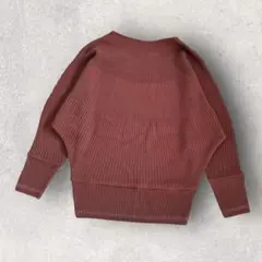 【CYNICAL】シニカル 美品 ニット ラグランスリーブ ボートネック リブ