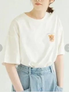idem mugi T-shirt/ワンポイントプリントＴシャツのサムネイル