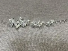 ウェディング　ヘッドドレス