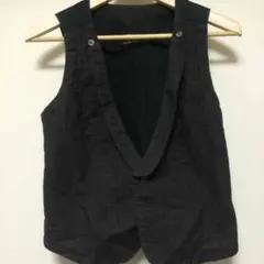 diesel black gold ブラックデニムベスト