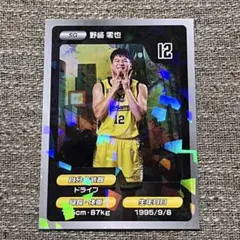 非売品 サンロッカーズ渋谷 ファンクラブ来場者限定配布カード 野﨑零也