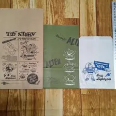 トイ・ストーリー　ペーパーバッグ3種各2枚　紙袋　ディズニー　ピクサー