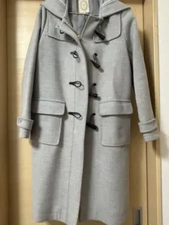 グレー ダッフルコート