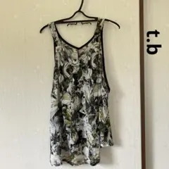 【美品】t.b ノースリーブ　チュニックのサムネイル