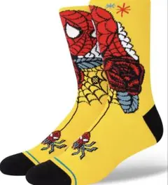 スタンスキッズソックス　スパイダーマン