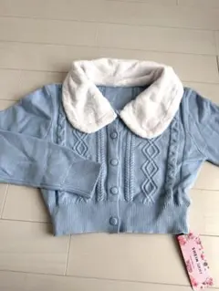 最終お値下げ！SHEIN ♡ライトブルー カーディガン