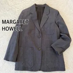 新品 マーガレットハウエル リネン テーラードジャケット 美品 Margaret Howell リネン テーラードジャケット MHL. CASUAL