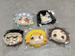 新品‼️未開封　鬼滅の刃マスコットバッジ5個セット